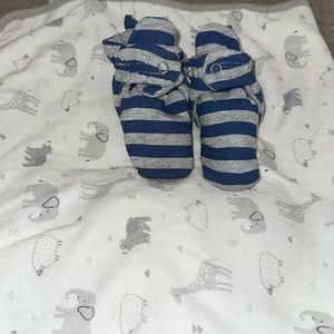Robeez booties + Carters towel bundle